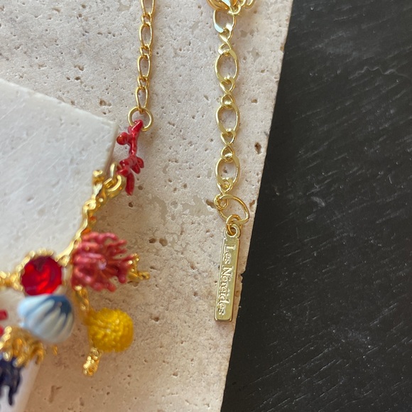Les NEREIDES Colorful Coral Reef Necklace - Picture 9 of 10